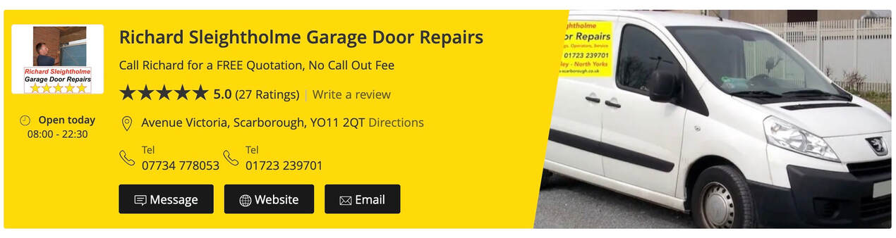 garage door repairs in scarborough